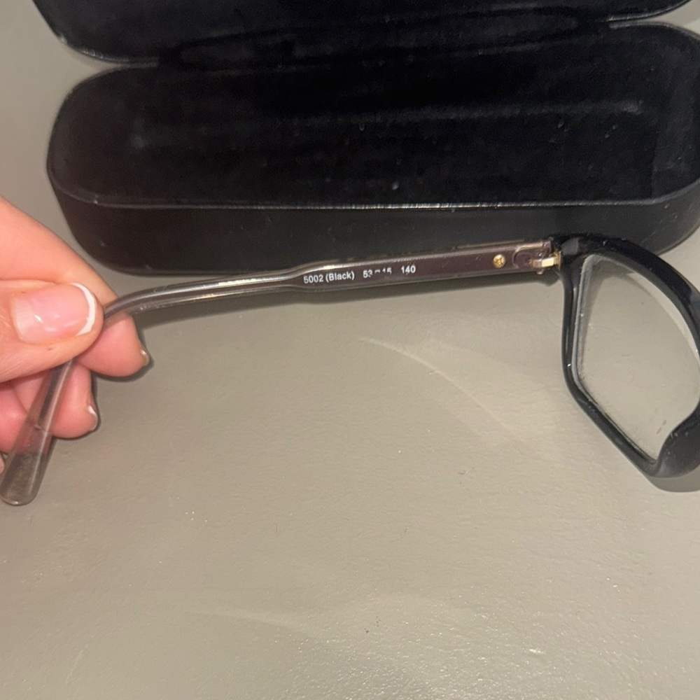 Coach Black and Gold Eyeglasses with Case - Picture 6 of 8
